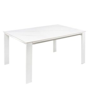 Mesa ext. JANET 140 blanco/blanco