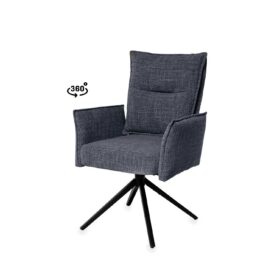 Silla ELLEN gris oscuro