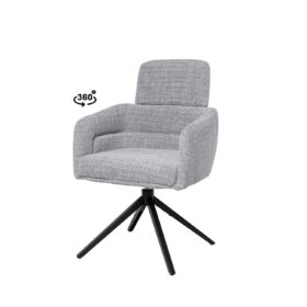 Silla JANICE gris claro