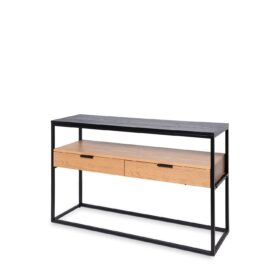 Consola YURI roble/negro