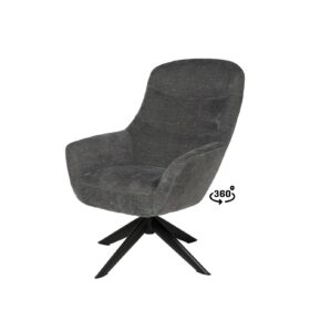 Butaca BOLONIA gris oscuro