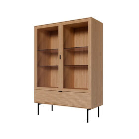 Vitrina baja TULSA roble