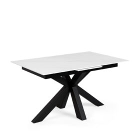 Mesa ext. LORI 120 blanco/negro