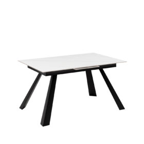 Mesa ext. JUDY 120 blanco/negro