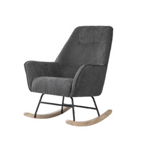 Mecedora COPENHAGEN gris oscuro