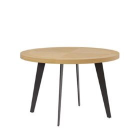 Mesa fija AMANDA 100 roble/negro