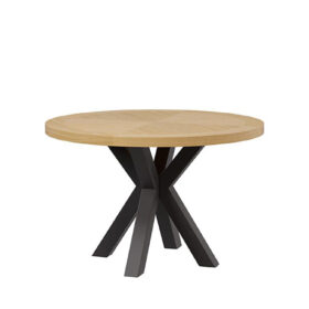 Mesa fija BEVERLY 100 roble/negro