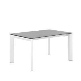 Mesa ext. LISA 140 gris/blanco