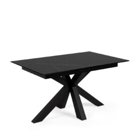 Mesa ext. LORI 120 negro/negro