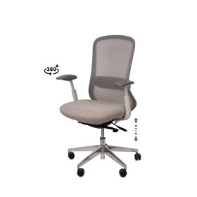Silla oficina EMORY taupe