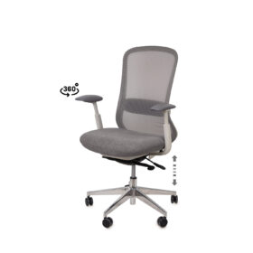 Silla oficina EMORY gris