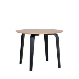 Mesa fija nora 100 roble/negro