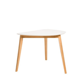 Mesa fija morgan blanco/roble