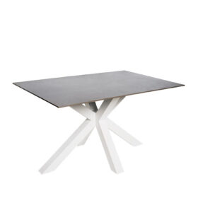 Mesa fija joyce 140 gris/blanco