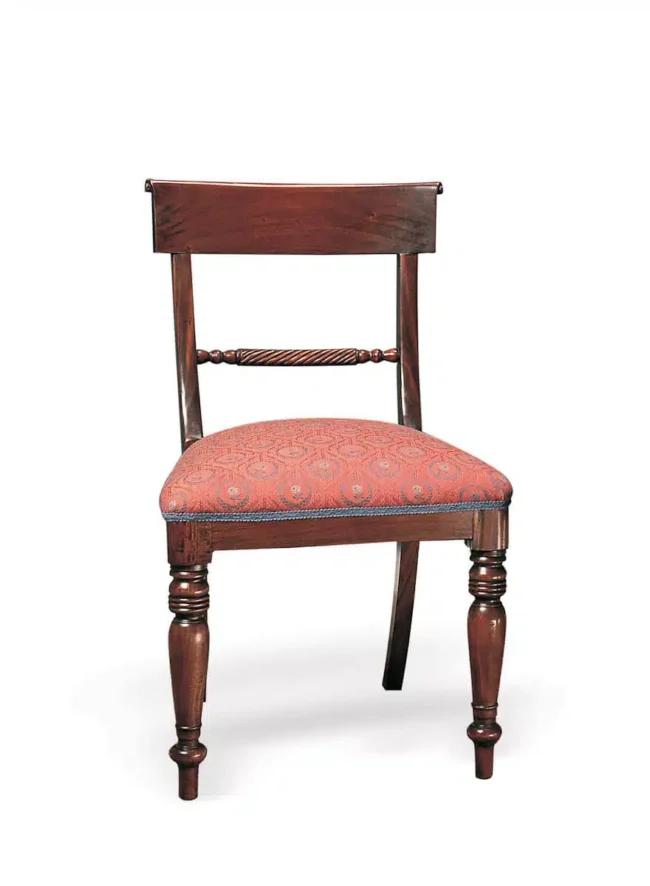 Vista completa SILLA REGENCIA SOGA-clasico-keen replicas