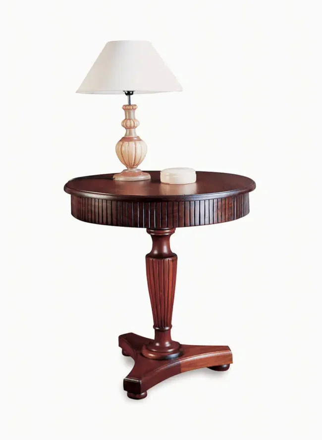 Vista muebles VELADOR TALLADO-clasico-keen replicas