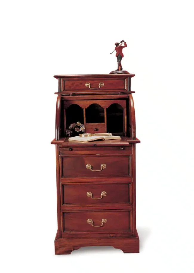 Vista mueble BURO GEORGIANO PEQUENO-clasico-keen replicas