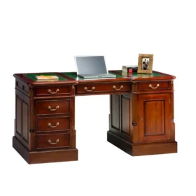 Escritorio Oscar Deluxe Doble Compañero 180/ Eco-Piel